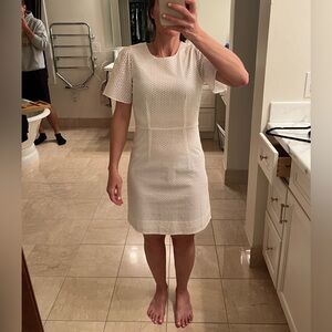 White J.Crew dress. Like new. Worn once.